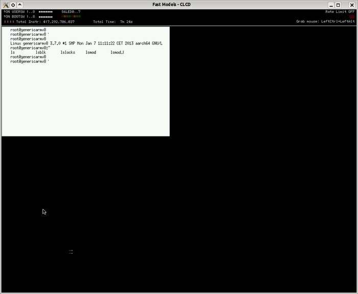ARMv8 desktop with proper byte order