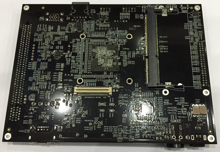 Bottom view of AMD "Enterprise" board