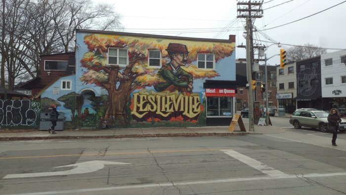 Leslieville graffiti