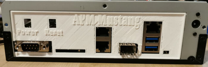 I O plate for APM Mustang Marcin Juszkiewicz