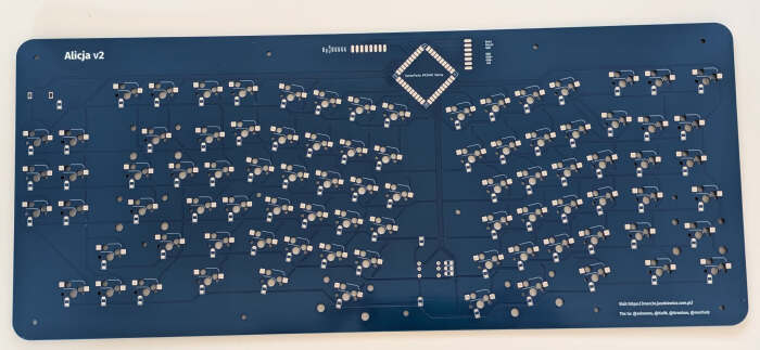The physical PCB